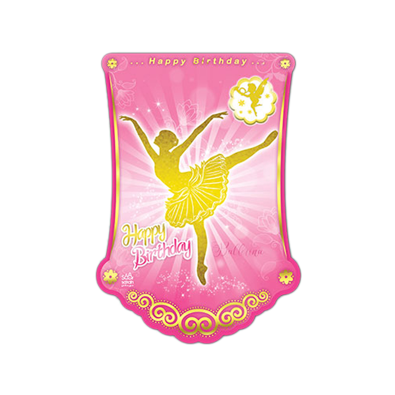 ریسه تزئینی سورساتان مدل باله بسته 10 عددی