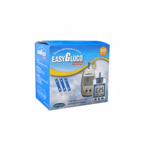 نوار تست قند خون ایزی گلوکو بسته 50 عددی Test Strips