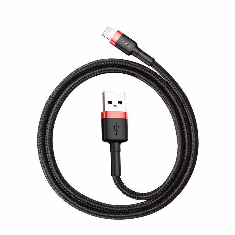کابل تبدیل USB به لایتنینگ باسئوس مدل CAFULE طول2 متر 