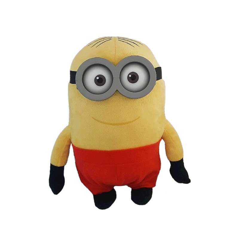 عروسک طرح مینیون  مدل دسپیکبل ارتفاع 32 سانتی متر
