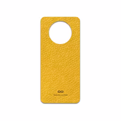 برچسب پوششی ماهوت مدل Mustard-Leather مناسب برای گوشی موبایل هوآوی Nova Y90