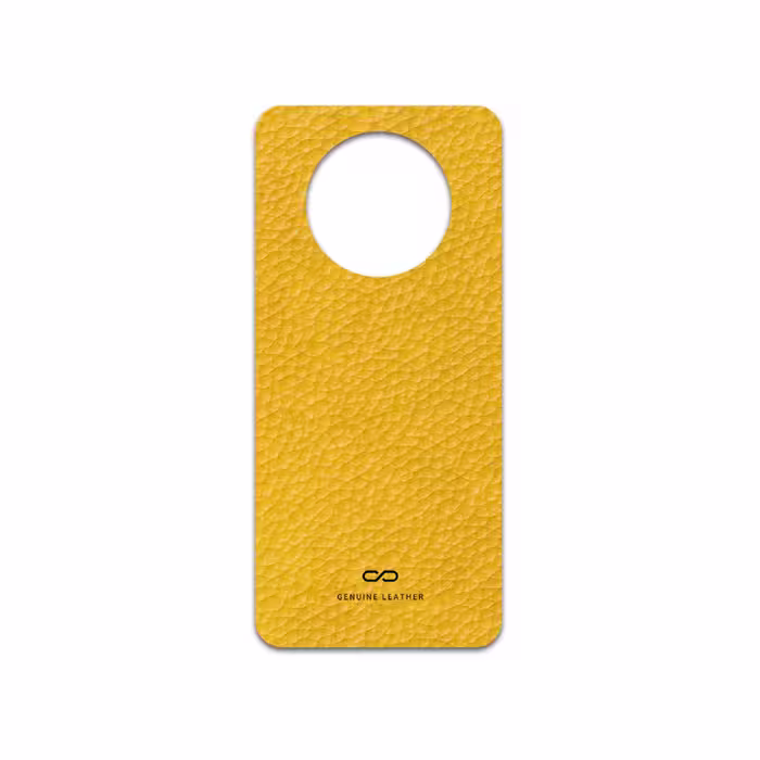 برچسب پوششی ماهوت مدل Mustard-Leather مناسب برای گوشی موبایل هوآوی Nova Y90