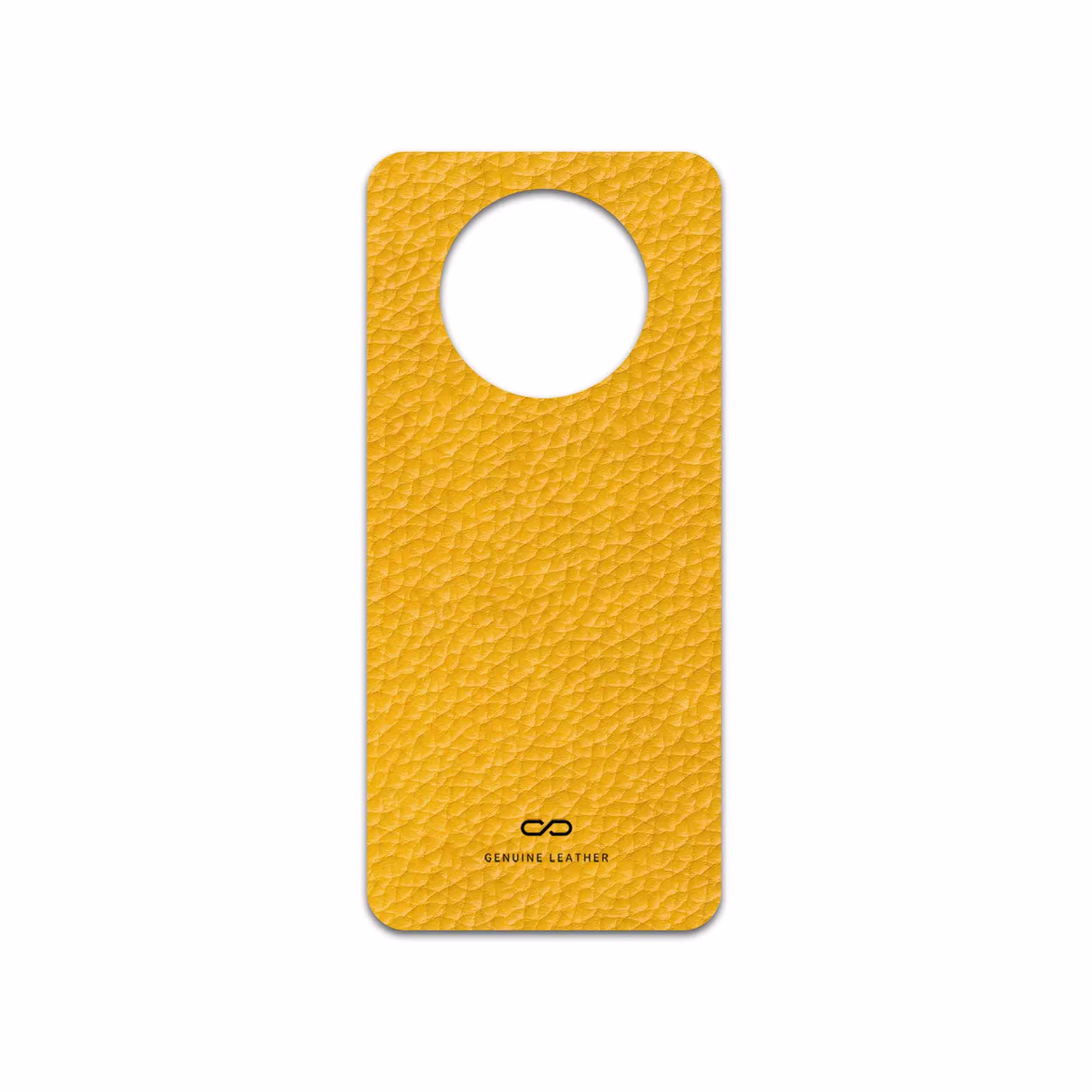 برچسب پوششی ماهوت مدل Mustard-Leather مناسب برای گوشی موبایل هوآوی Nova Y90