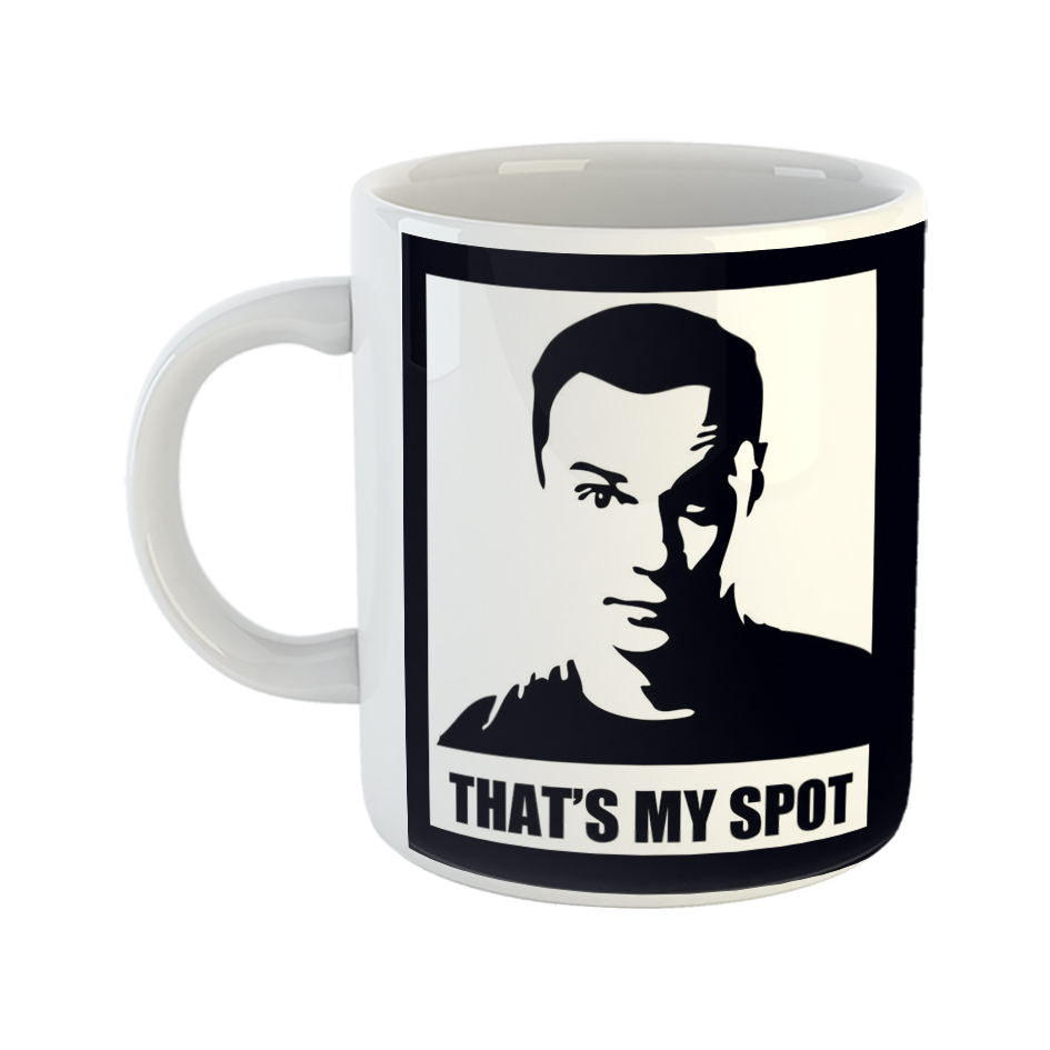 ماگ طرح بیگ بنگ مدل MY SPOT 02