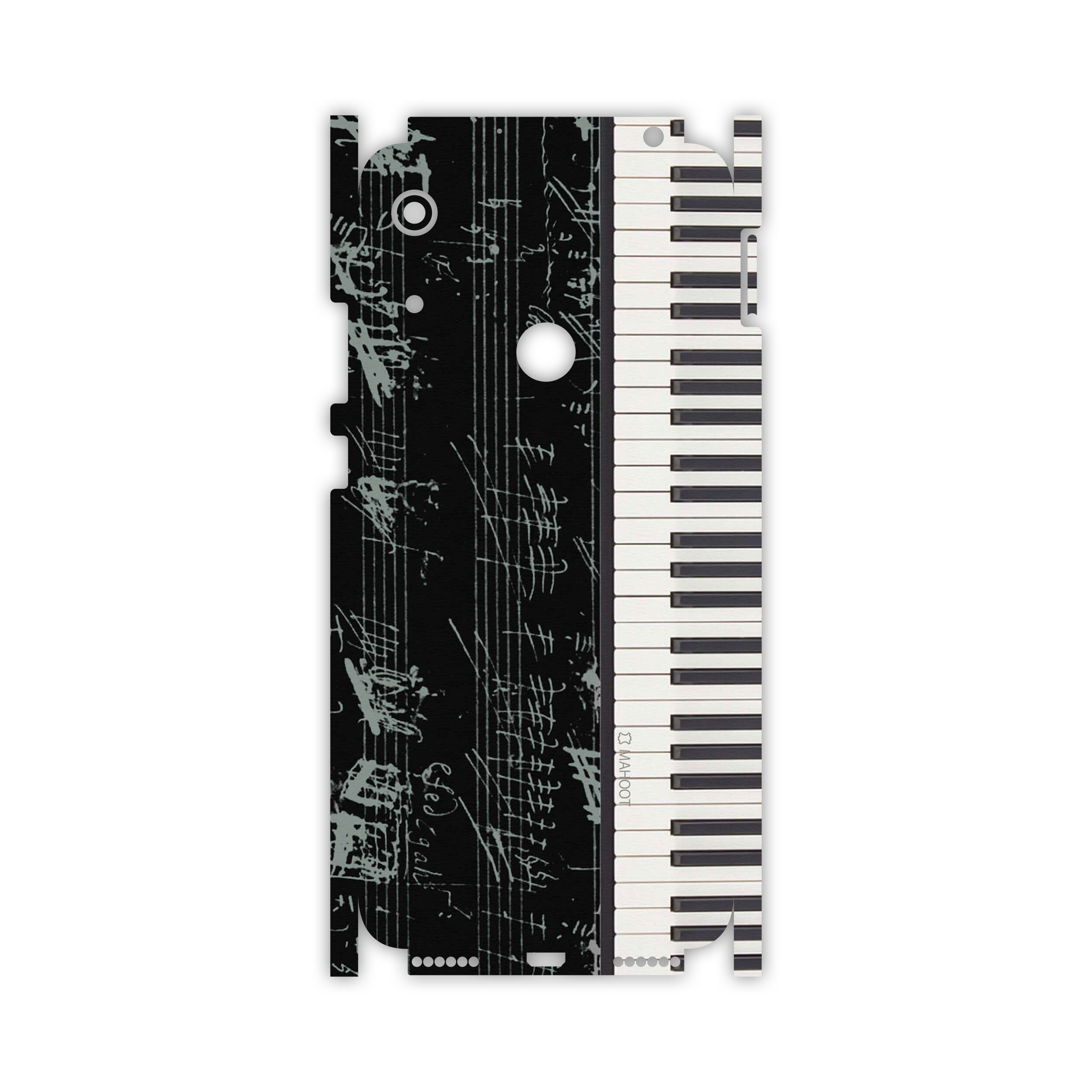 برچسب پوششی ماهوت مدل Piano-Instrument-FullSkin مناسب برای گوشی موبایل هوآوی Y6s 2019
