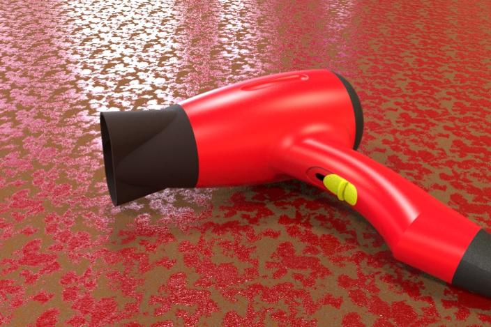 دانلود فایل سشوار در سالیدورک و کتیا