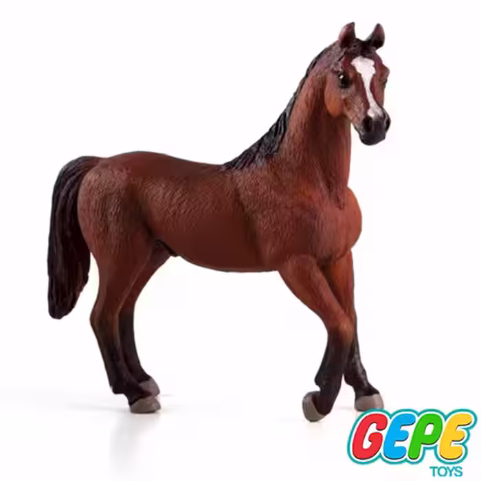 فیگور اسب عربی قهوه ای