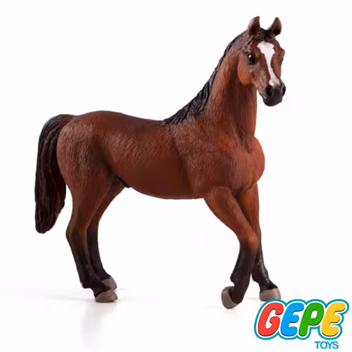 فیگور اسب عربی قهوه ای