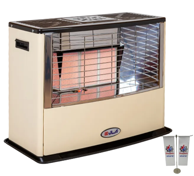 بخاری گازی هوشمند تابشی آبسال مدل 405 بدون دودکش