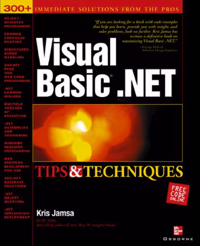 خرید و دانلود نسخه کامل کتاب Visual Basic .Net Tips and Techniques