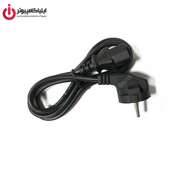 کابل برق پاور کیس 3C*1.5mm برند گیگافلکس مدل EU-C13 به طول 1.5 متر