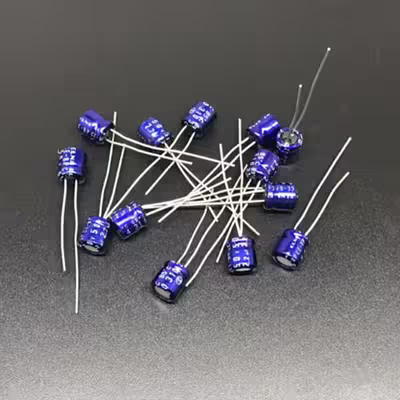 خازن 2.2 میکروفاراد 50 ولت کد Ca2.2uf-50V بسته 6 عددی