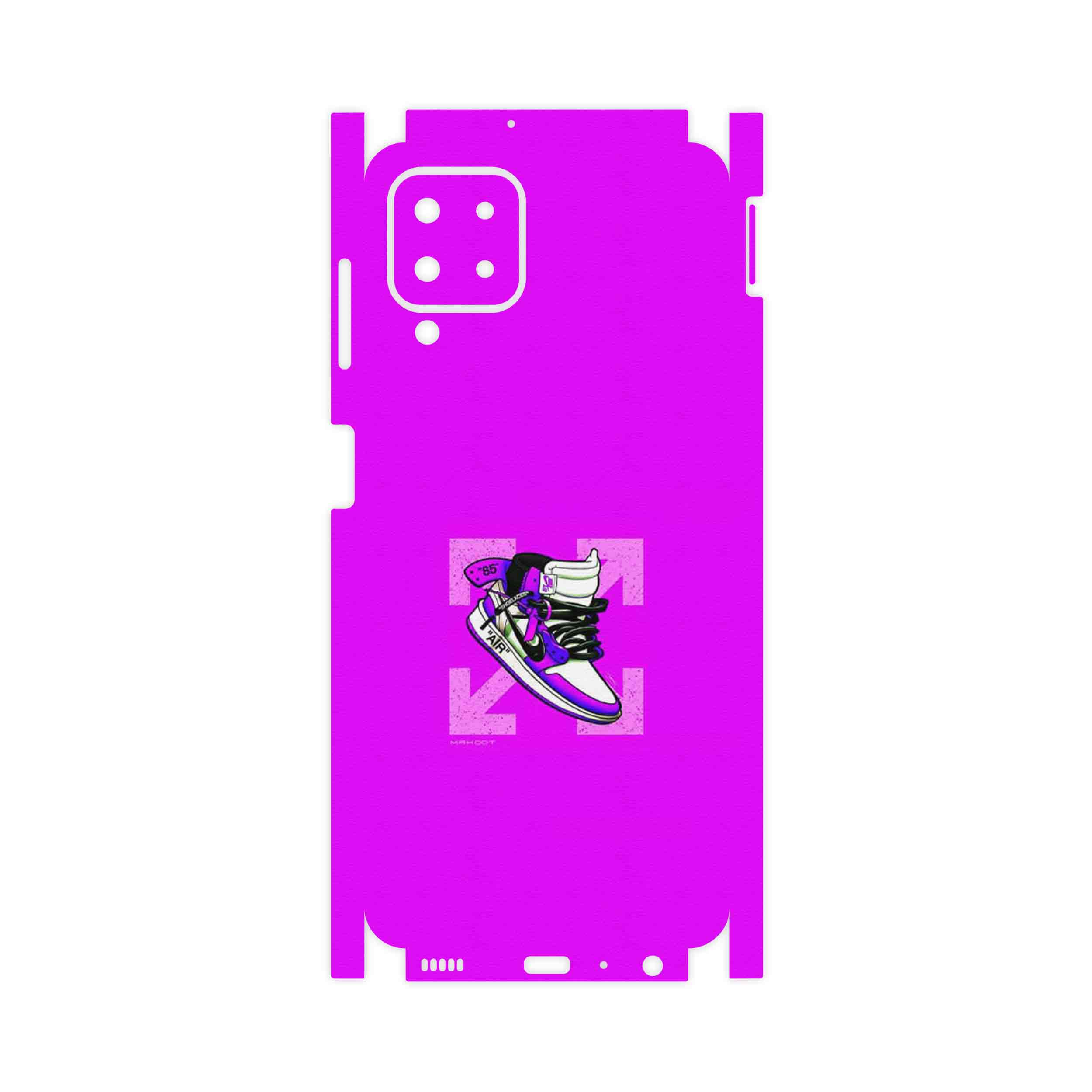 برچسب پوششی ماهوت مدل Nike Air Sneaker Digital Art-FullSkin مناسب برای گوشی موبایل سامسونگ Galaxy A22 4G