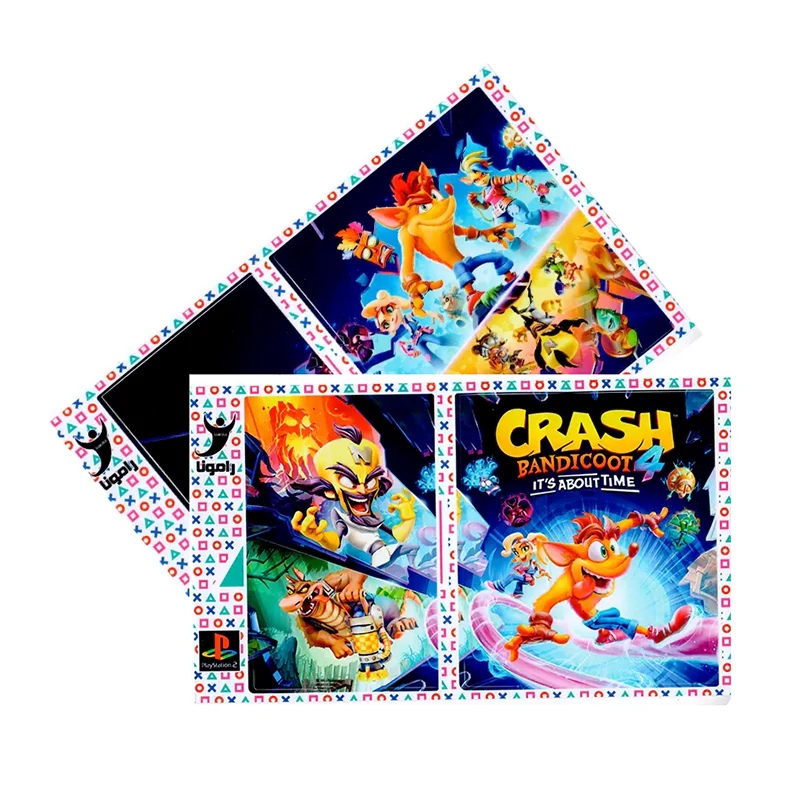 اسکین پلی استیشن 2 طرح Crash Bandicoot 4