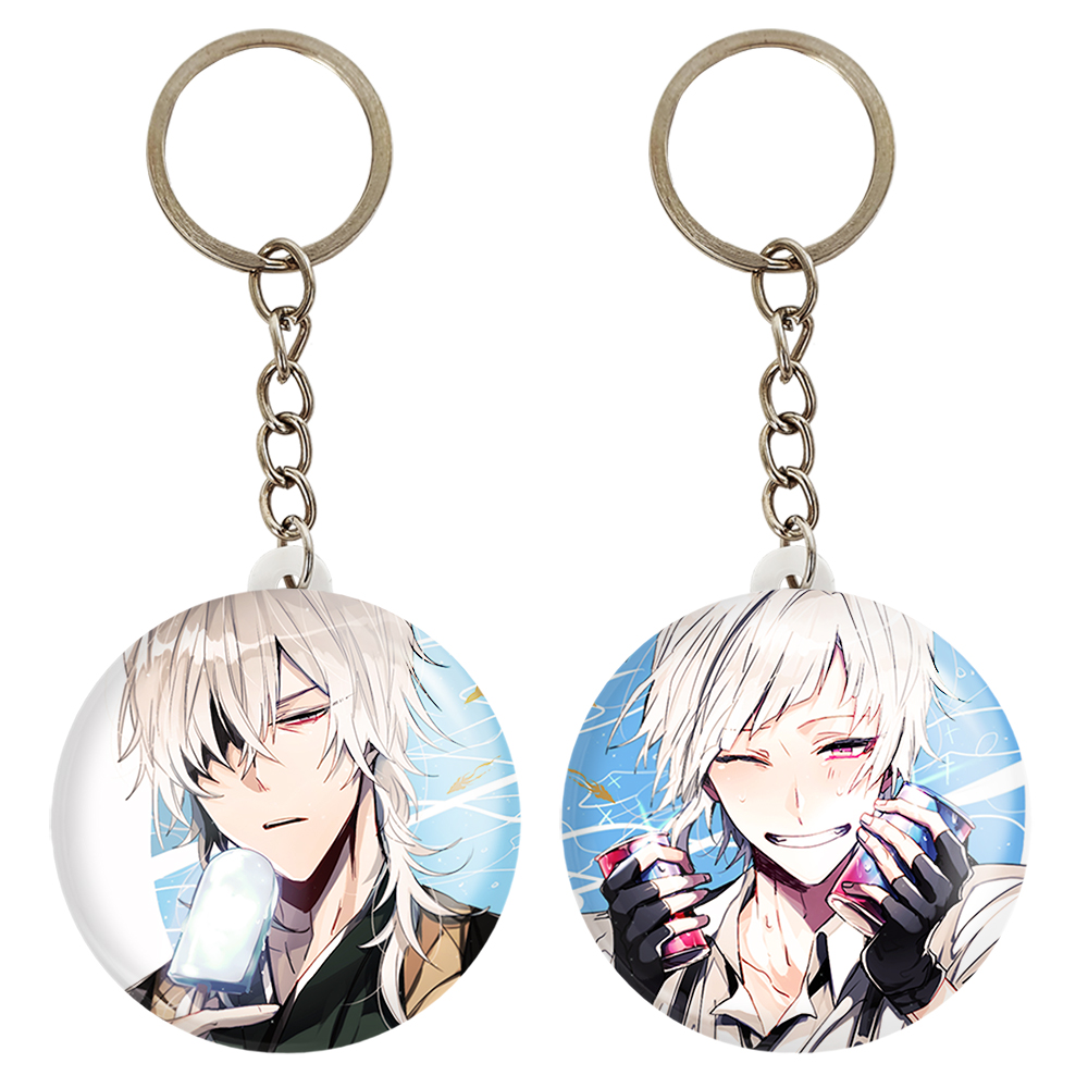 جاکلیدی خندالو مدل  ناکاجیما اتسوشی و یوکیچی فوکوزاوا انیمه سگ های ولگرد بانگو کد 1175811757 مجموعه 2 عددی