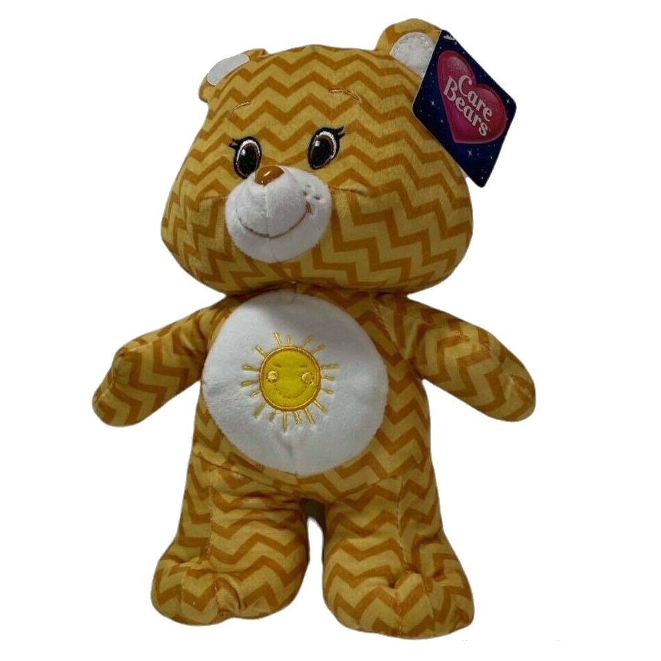 عروسک طرح خرس مدل Care Bear Sunshine کد SZ4/98 ارتفاع 35 سانتیمتر