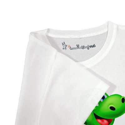 تی شرت بچگانه پرمانه طرح دایناسورهای بامزه کد pmt.5141