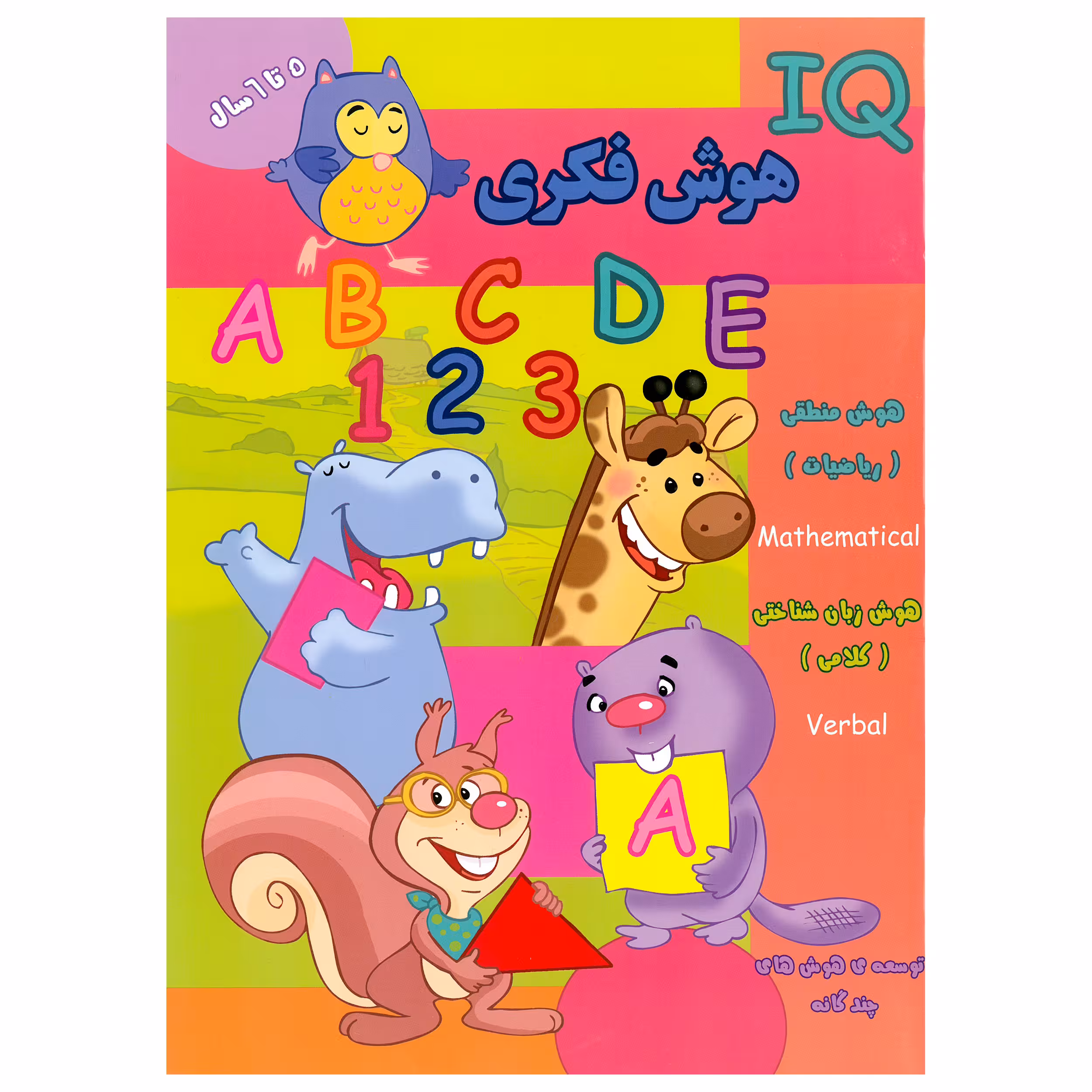 کتاب IQ هوش فکری 5 تا 6 سال اثر گروه گاما انتشارات گوهر اندیشه