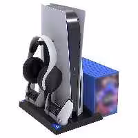 پایه شارژ فن خنک کننده چند منظوره پایه عمودی ipega 6 n 1 برای PS5