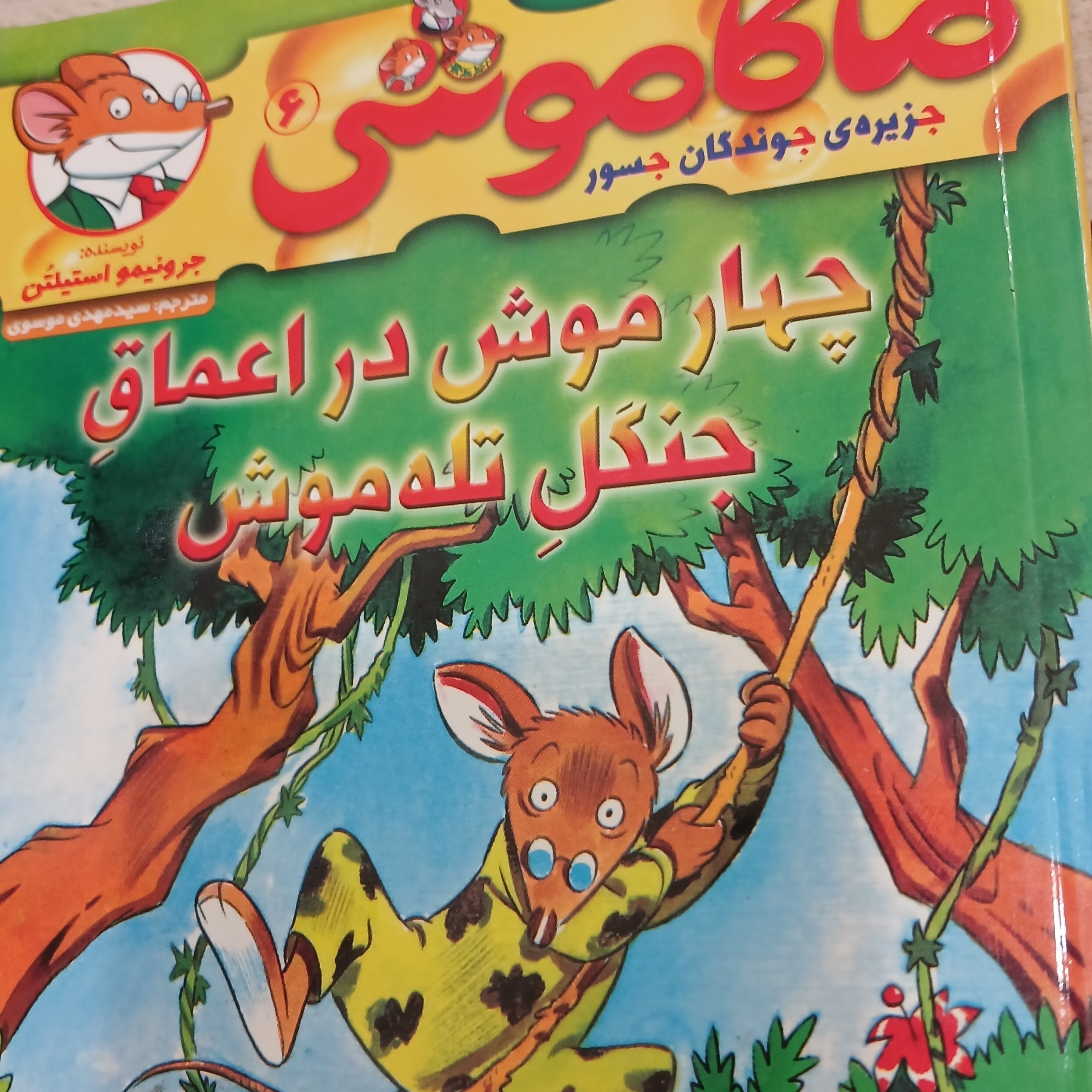 کتاب داستان ماکاموشی جلد6 جرونیمو استیلتن