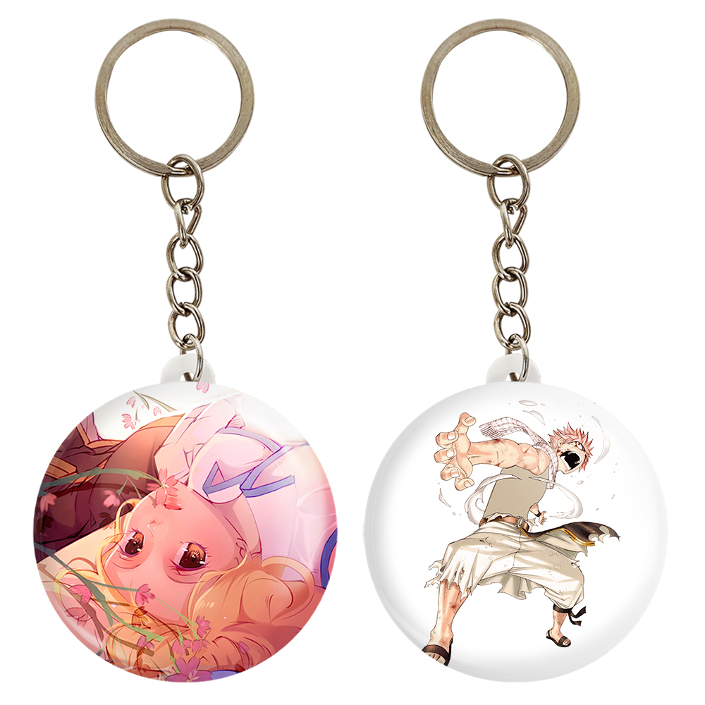 جاکلیدی خندالو مدل لوسی و ناتسو انیمه فری تیل کد 1649016492 مجموعه 2 عددی