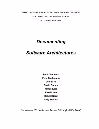 خرید و دانلود نسخه کامل کتاب Applied Software Architecture