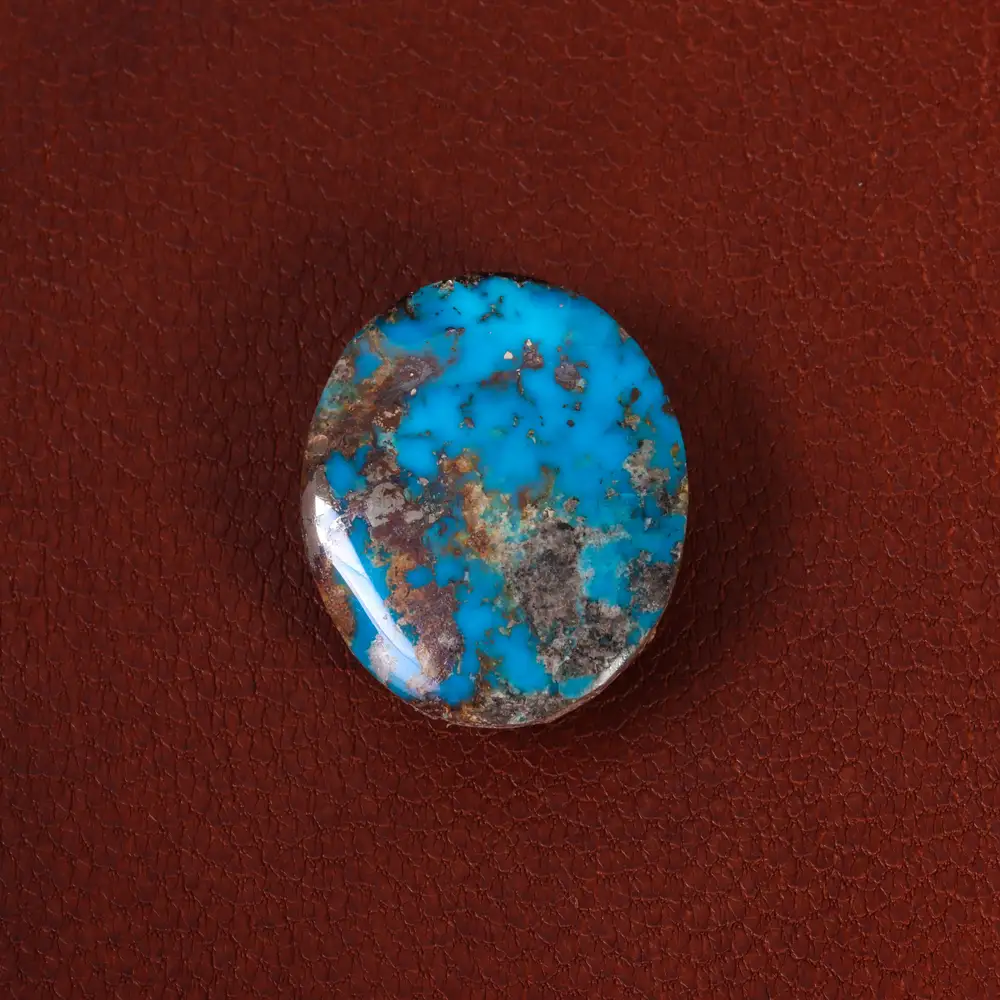 نگین فیروزه شجری کد 28208 - جواهری مشاهیر