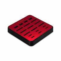 نظم دهنده فضای ذخیره سازی ماهوت مدل Matte-Warm-Red-496 مناسب برای فلش و مموری کارت