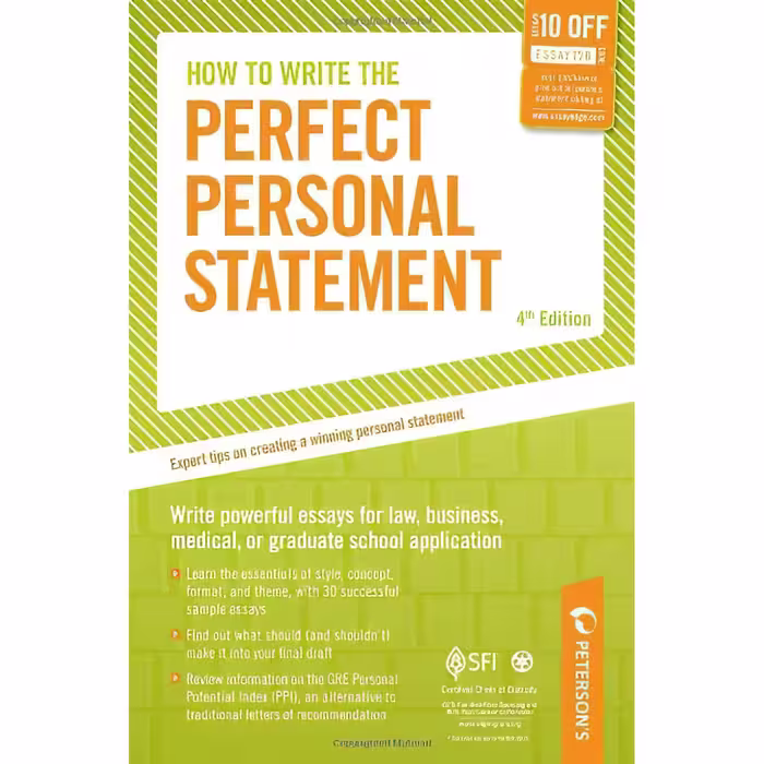 کتاب How to Write the Perfect Personal Statement اثر Mark A. Stewart انتشارات Petersons