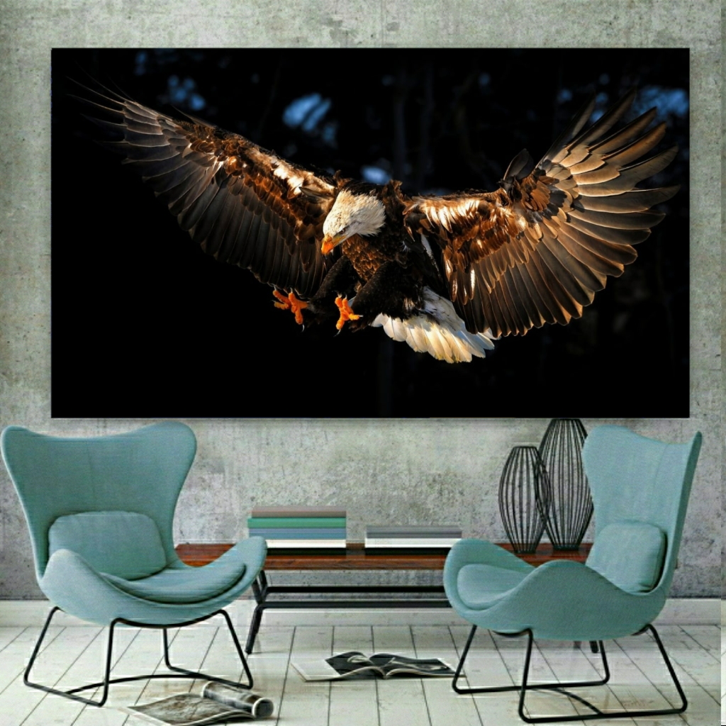 تابلو بوم طرح عقاب مدلSDB1665