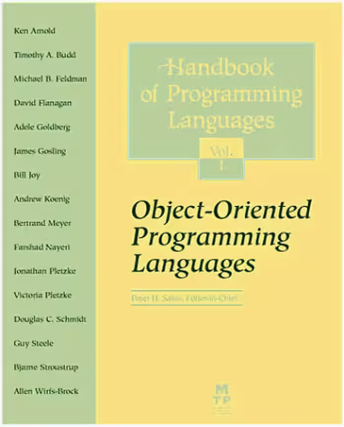خرید و دانلود نسخه کامل کتاب The Handbook of Programming Languages (HPL): Object Oriented Programming Languages