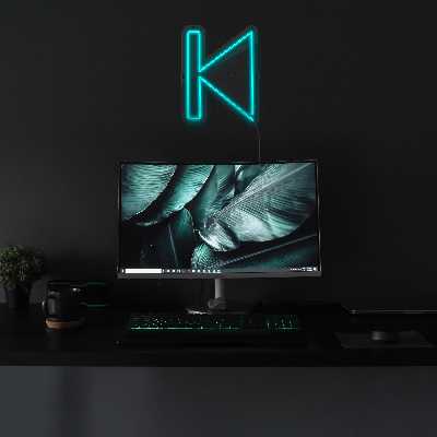 چراغ دیواری نئون دیزاین مدل Perviues_TBL