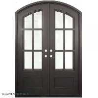 درب مدرن فرفروژه فلزی لابی کد 2131