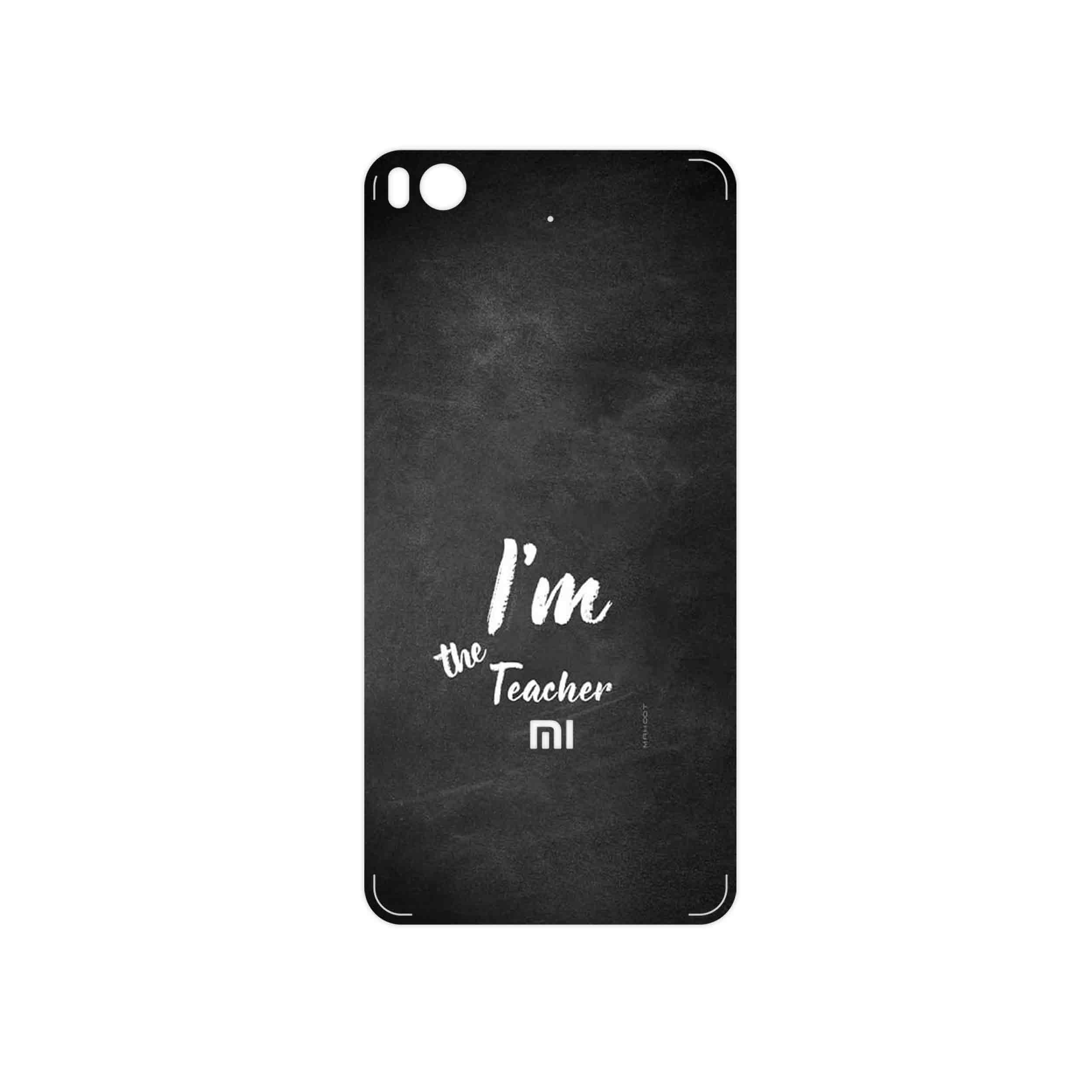 برچسب پوششی ماهوت مدل Teacher مناسب برای گوشی موبایل شیائومی Mi 5s