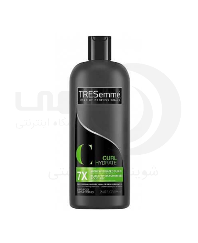 شامپو آبرسان موهای فر ترزمی TRESemme Flawless Curls حجم 828 میل - فروشگاه اینترنتی افخمی