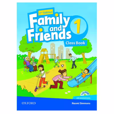 کتاب FAMILY AND FRIENDS 1 اثر NAOMI SIMMONS انتشارات OXFORD