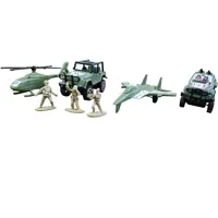 اسباب بازی جنگی مدل پادگان مجموعه 7 عددی