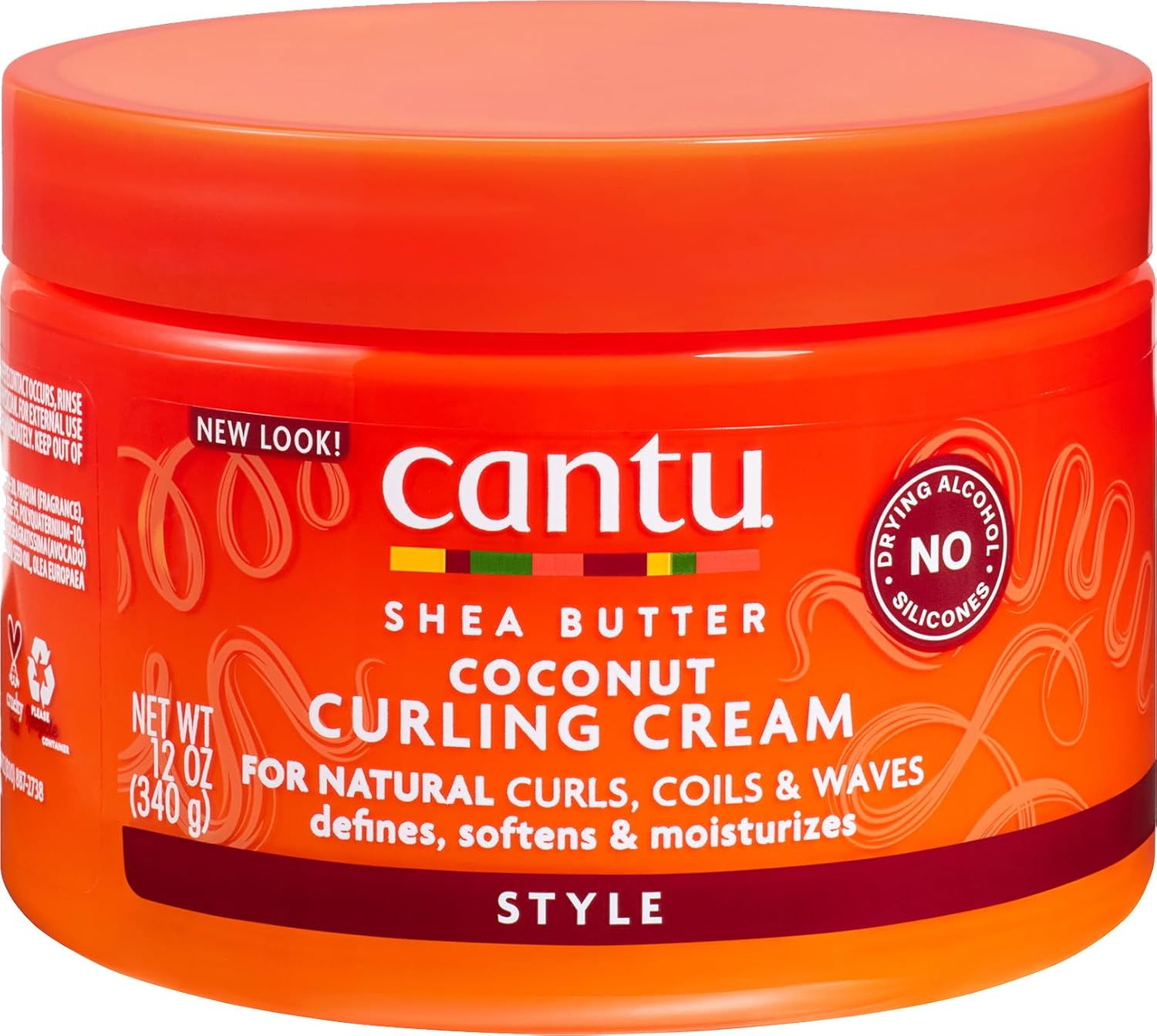 کرم فر کننده نارگیل کنتو Cantu Coconut Curling Cream with Shea Butter - دلبر بیوتی|فروشگاه اینترنتی دلبر بیوتی