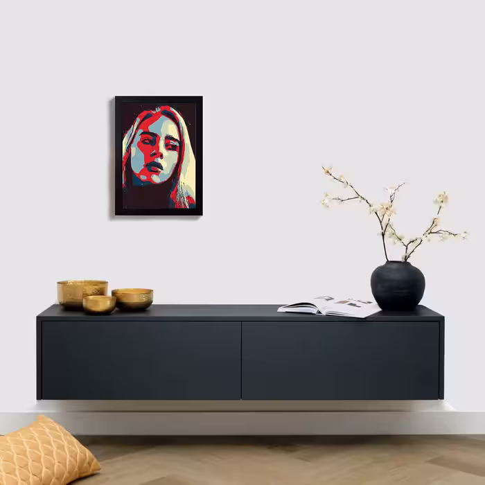 تابلو مدل بیلی آیلیش billie eilish BL12