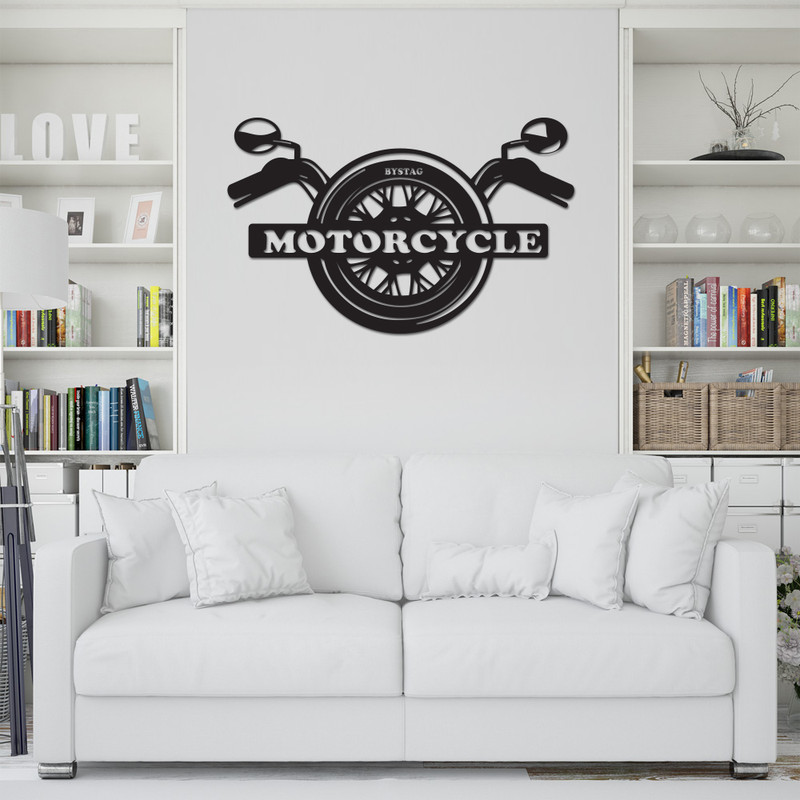 استیکر طرح موتورسیکلت