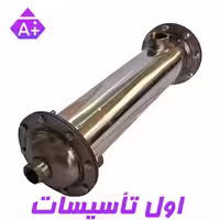 مبدل حرارتی استخر تمام استیل فلنجی 200kw آراز