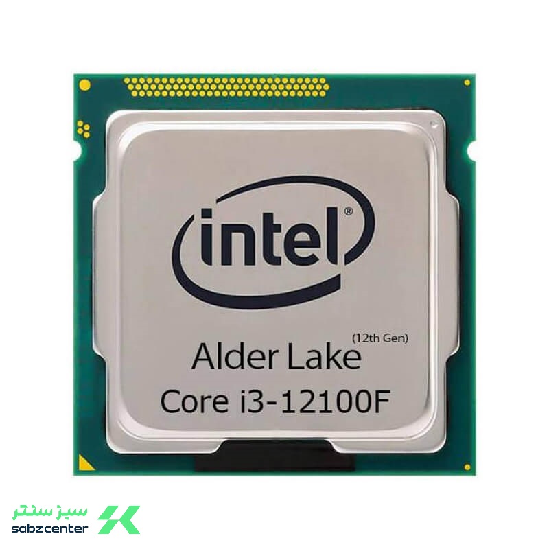 پردازنده مرکزی اینتل سری Alder Lake مدل INTEL 12100f tray