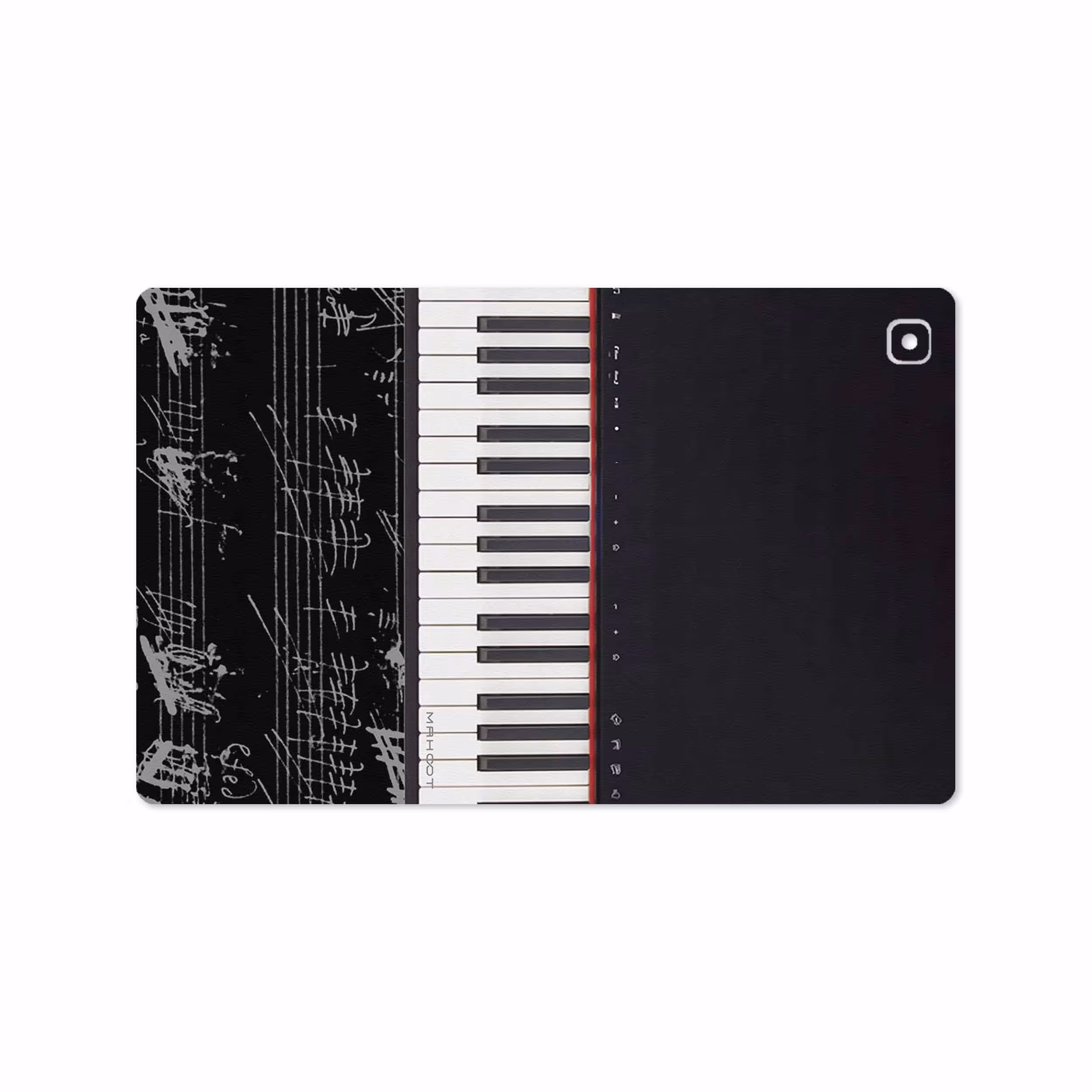 برچسب پوششی ماهوت مدل Piano-Instrument مناسب برای تبلت سامسونگ Galaxy Tab A7 10.4 LTE 2020 T505