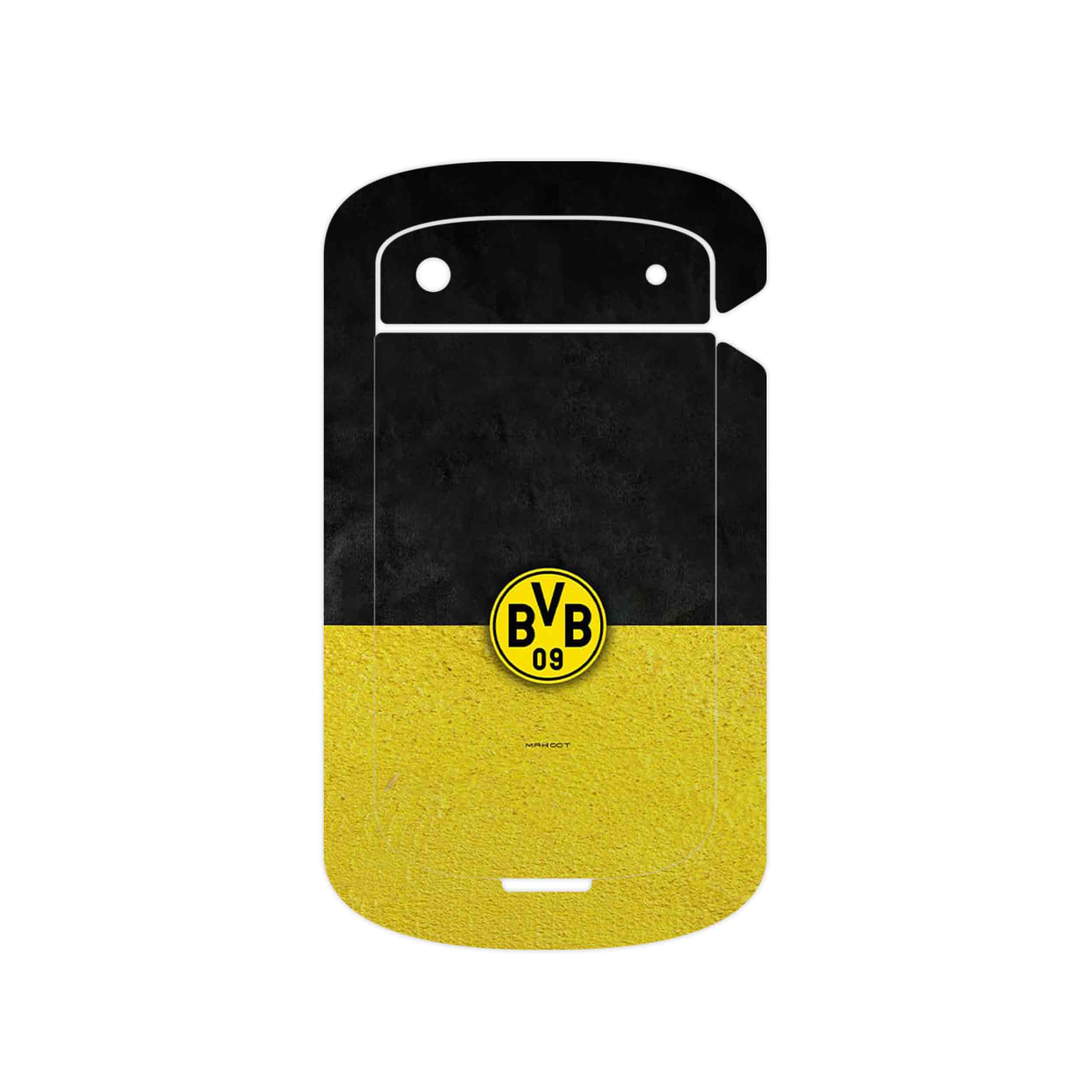 برچسب پوششی ماهوت مدل Borussia Dortmund FC مناسب برای گوشی موبایل بلک بری Bold Touch 9900