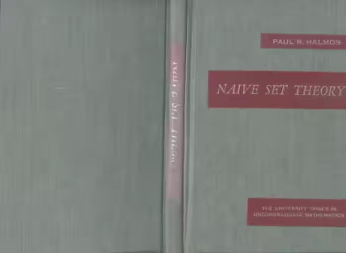 خرید و دانلود نسخه کامل کتاب Naive set theory