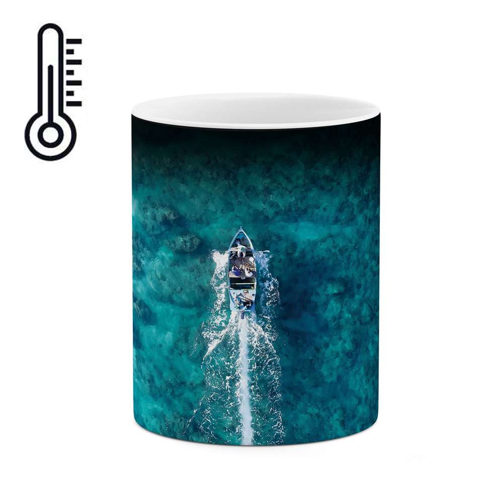 ماگ حرارتی طرح قایق مدل mgph02323