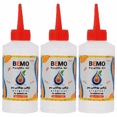 پارافین بمو مدل B100 حجم 80 میلی لیتر بسته 3 عددی