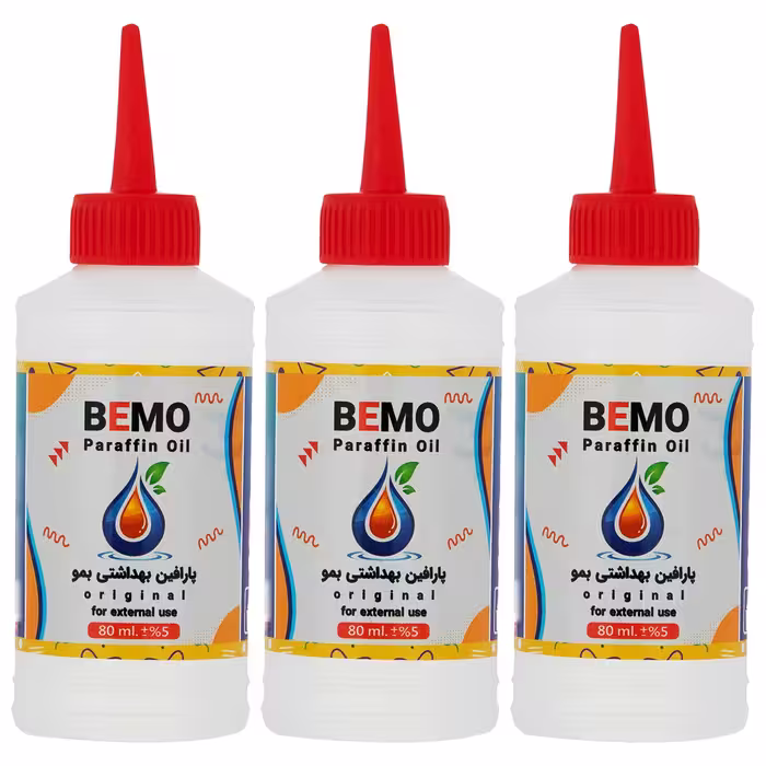 پارافین بمو مدل B100 حجم 80 میلی لیتر بسته 3 عددی
