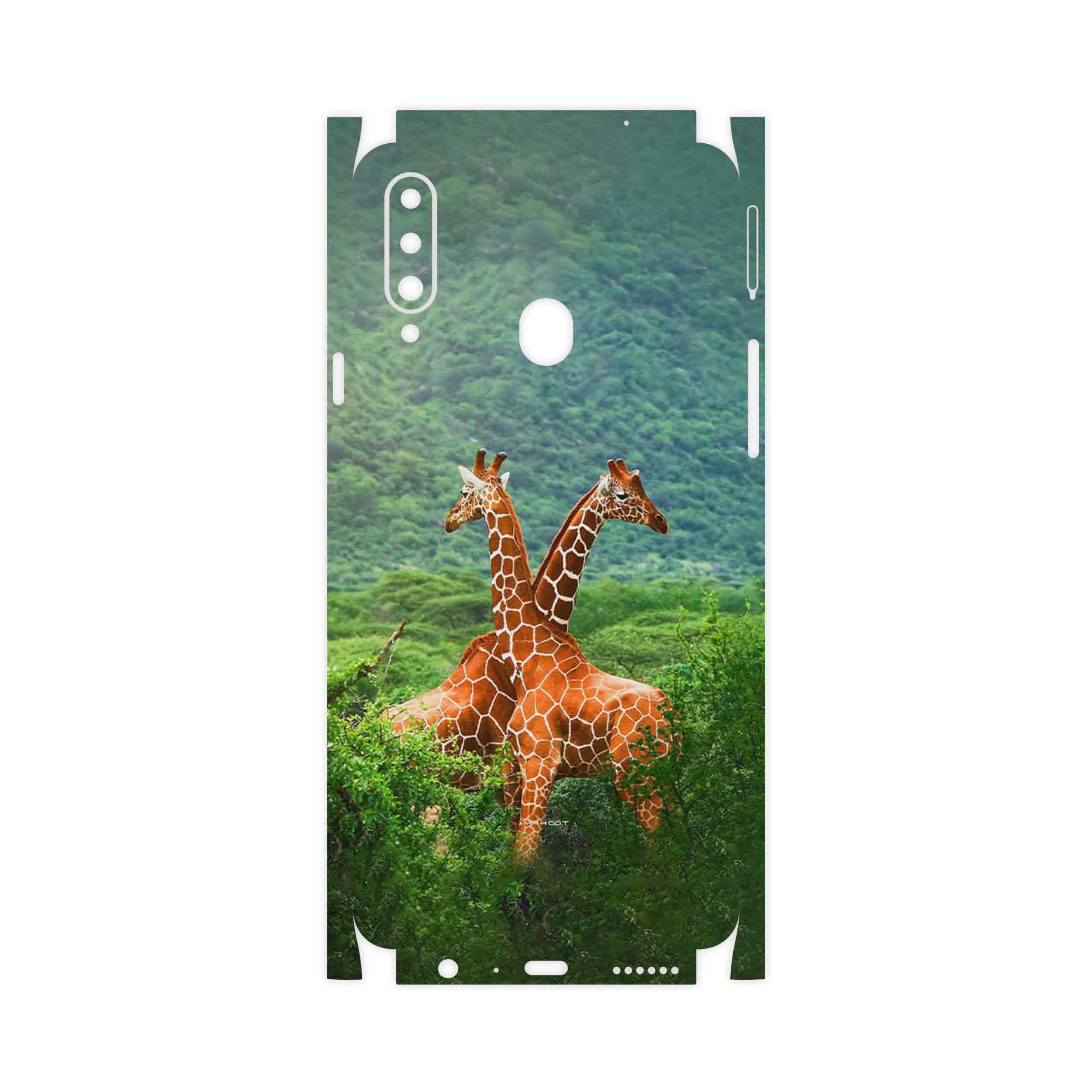 برچسب پوششی ماهوت مدل Giraffe-FullSkin مناسب برای گوشی موبایل سامسونگ Galaxy A20s