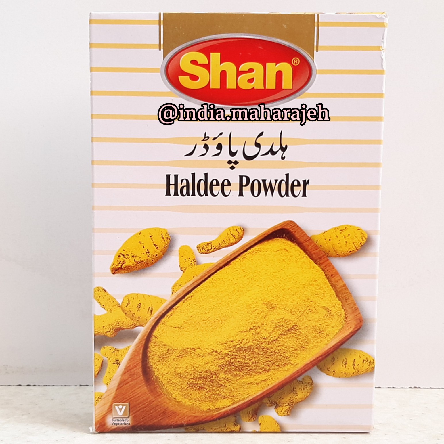 زردچوبه خالص ارسال رایگان خوش عطر و رنگ 50گرمی تولید پاکستان 